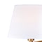 Vaxcel Chapeau Plug-In Brass Cone Motion Sensor Swing Arm Wall Lamp White Linen Shade W0261 - alternate 7